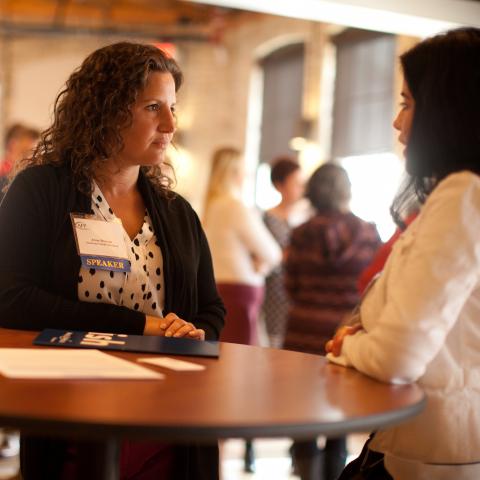 Anne Wisner at February 2018 luncheon