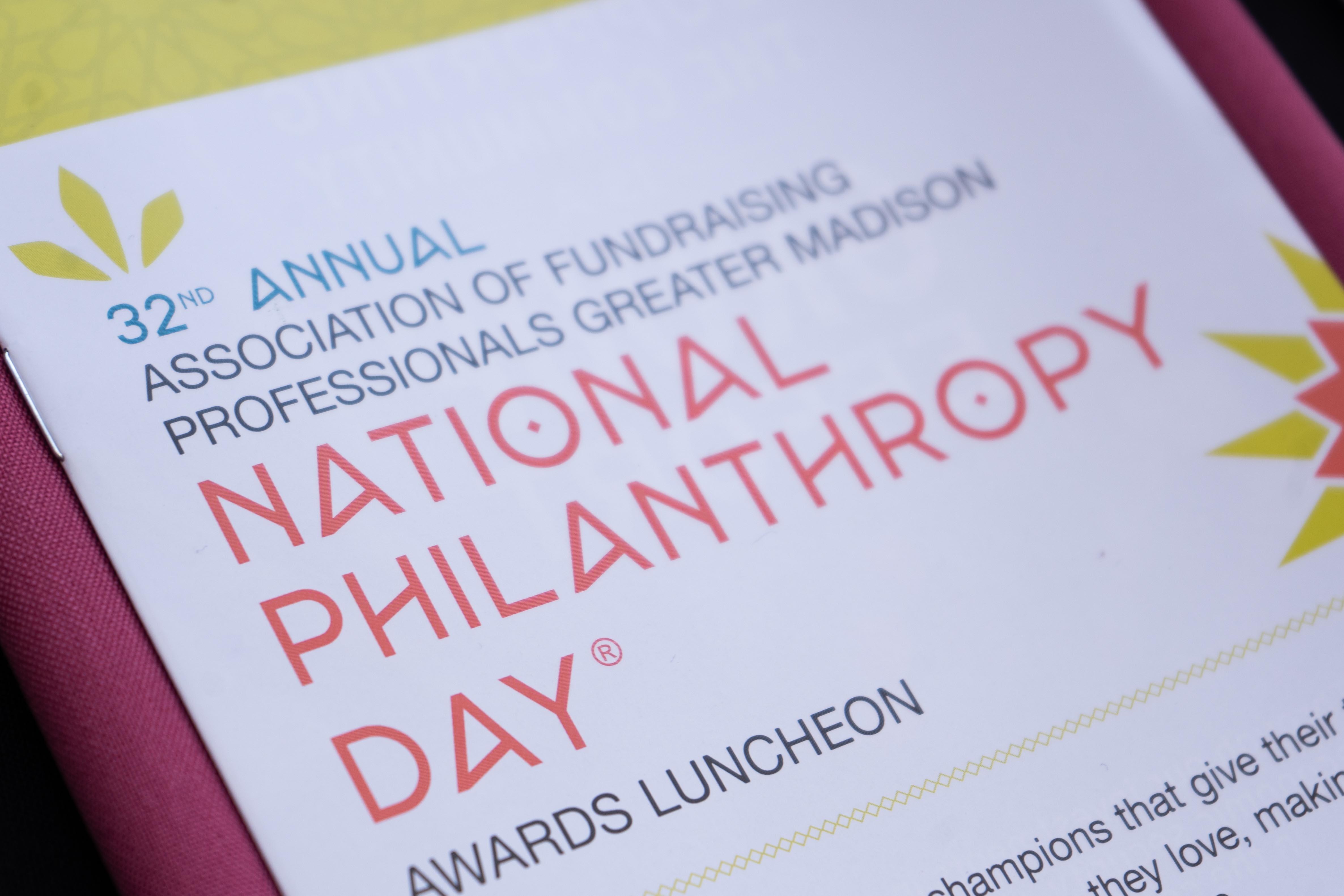 National Philanthropy Day Program