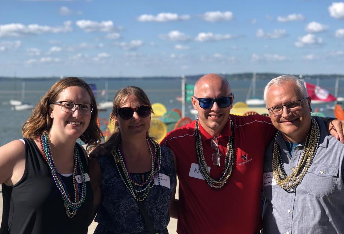 Guests at Memorial Union Terrace