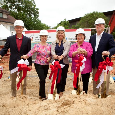 Ronald McDonald House Ground Breaking Ceremony