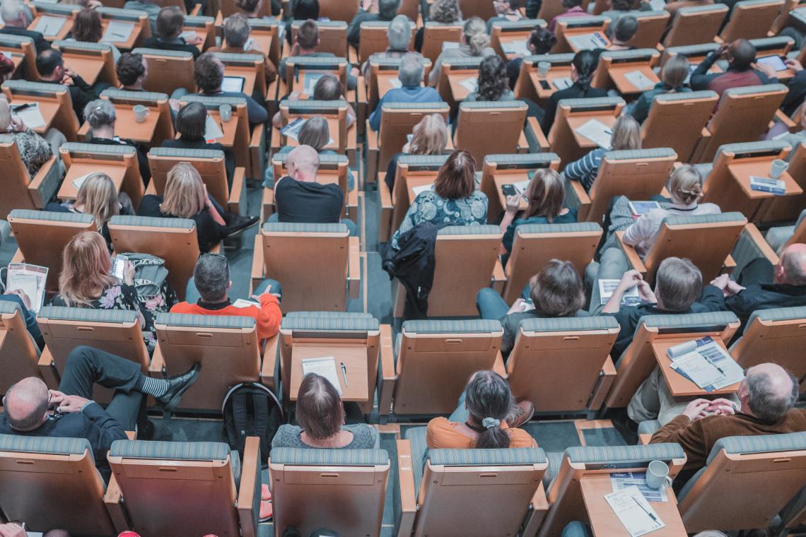 Lecture audience photo