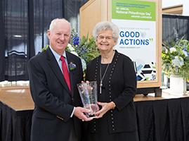 Award recipients at National Philanthropy Day